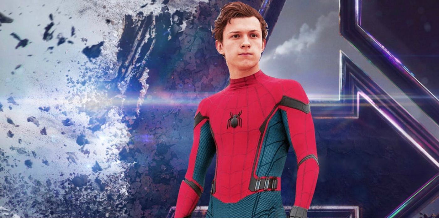Tom Holland as Spider-Man in Avengers: Endgame