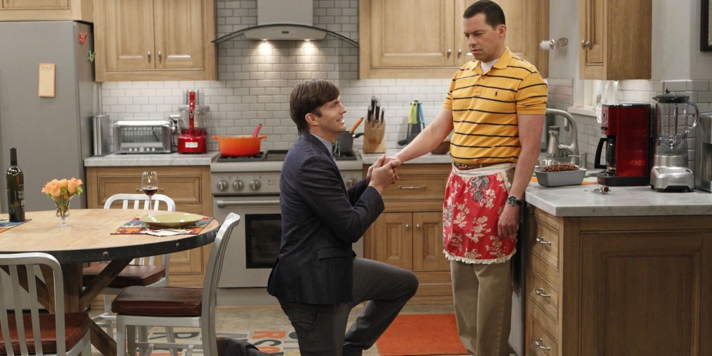 Two and a Half Men Alan Harper and Walden marriage