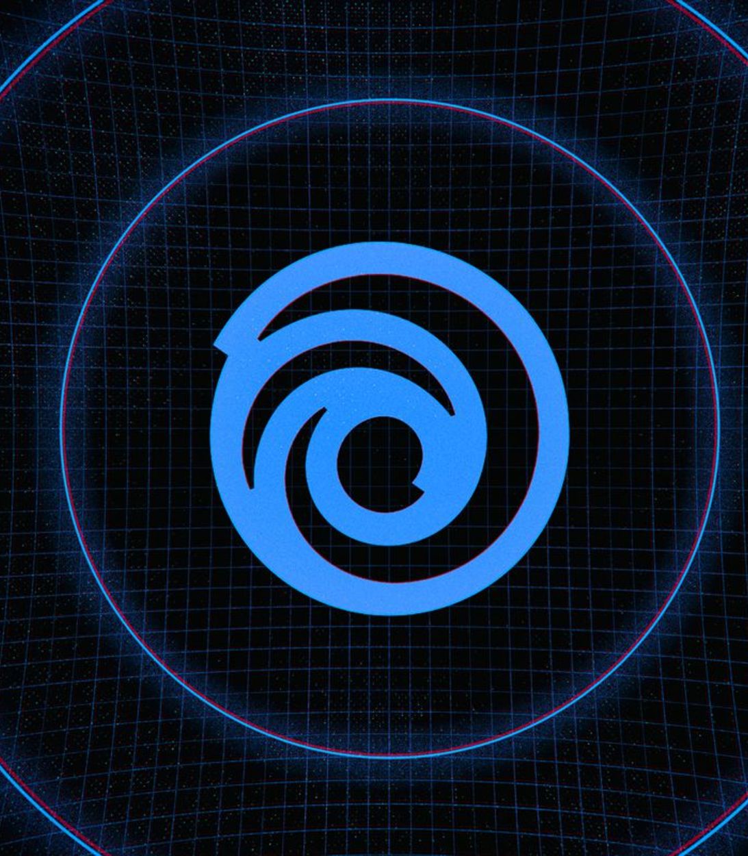 Ubisoft Logo Stylized Vertical