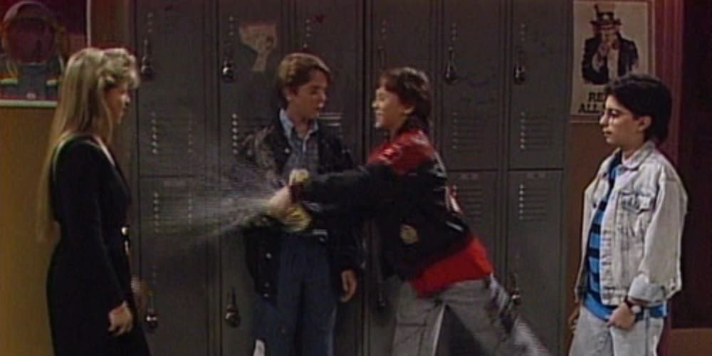 Underage drinking in Full House