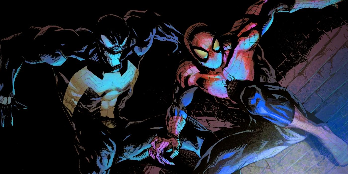 Venom and Spider-Man Team Up