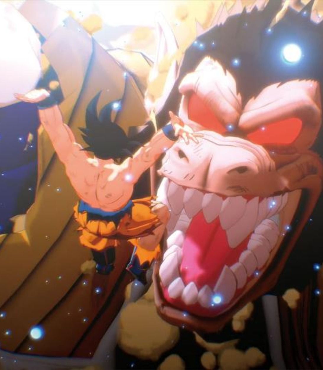 Vertical Dragon Ball Z Kakarot Goku vs Vegeta