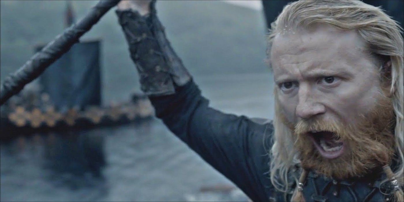 Yarl Borg leading a fleet to battle in Vikings