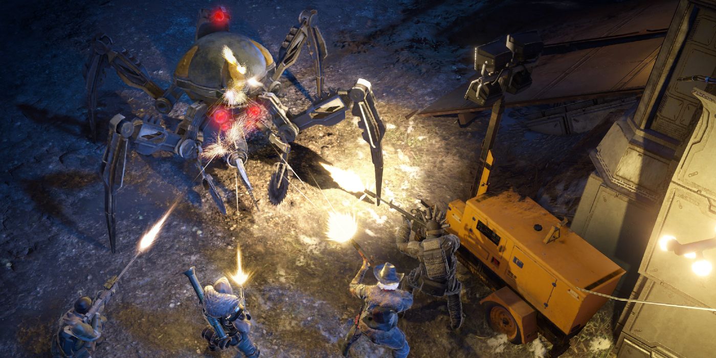 Wasteland 3 Preview Mechanical Spider