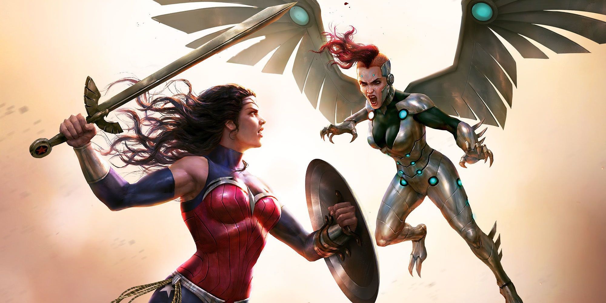 Wonder Woman battles Silver Swan in Wonder Woman: Bloodlines