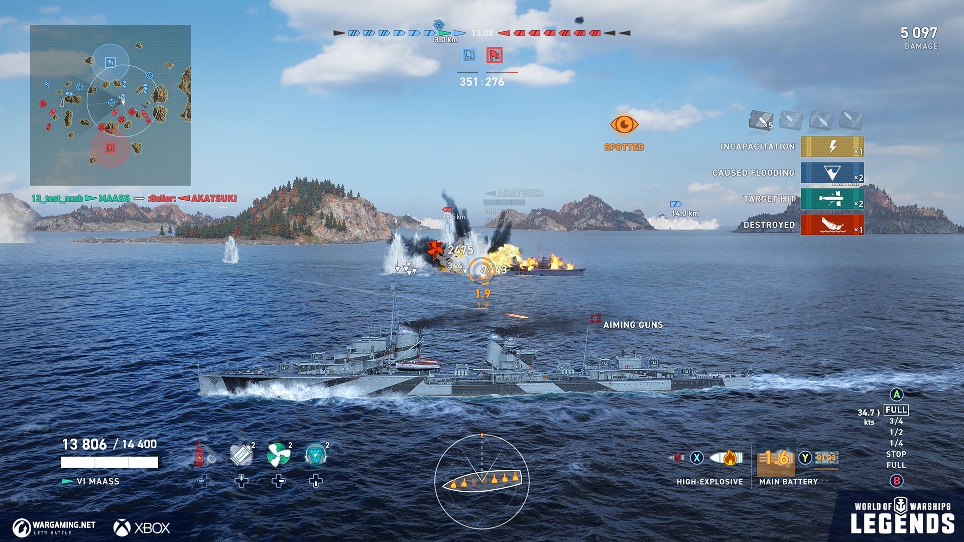 World of Warships Legends Xbox Screenshot