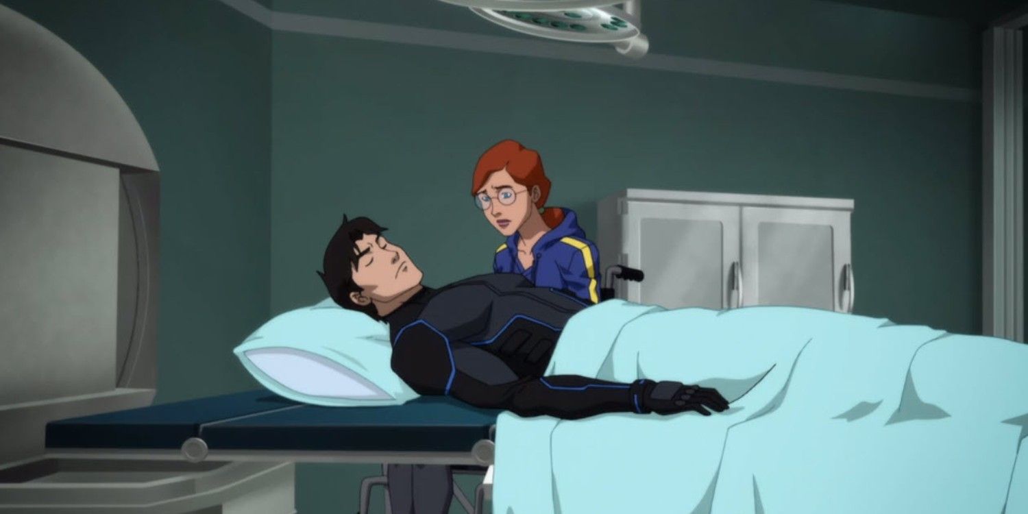 Young Justice Outsiders Sick Nightwing With Oracle