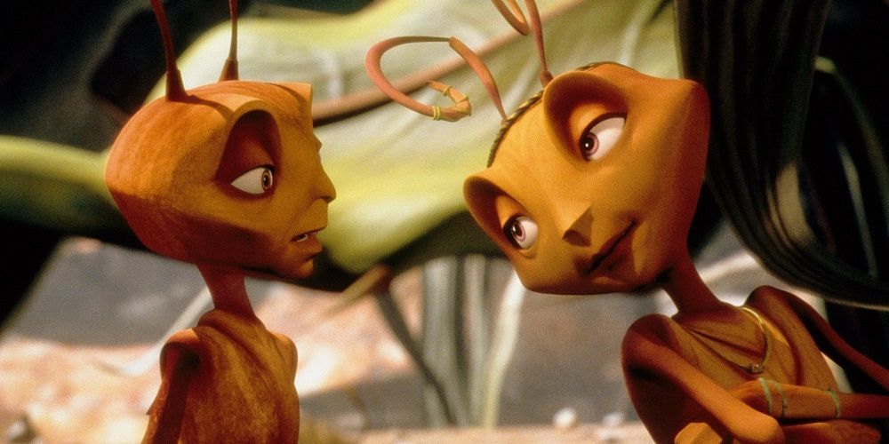 The main characters of DreamWorks first movie Antz