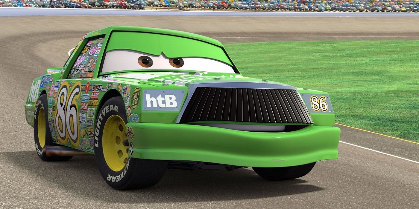 Chick Hicks green car villain in Cars