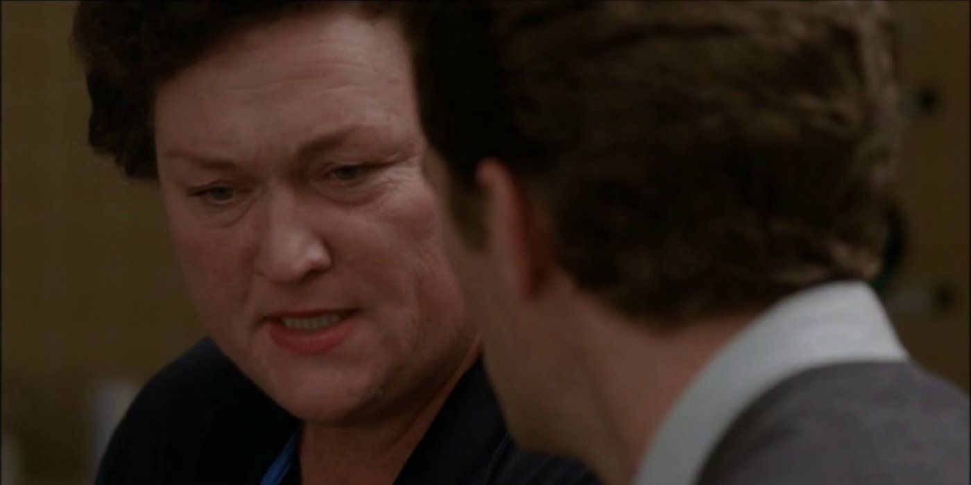 Will and Coach Beiste talk in Glee
