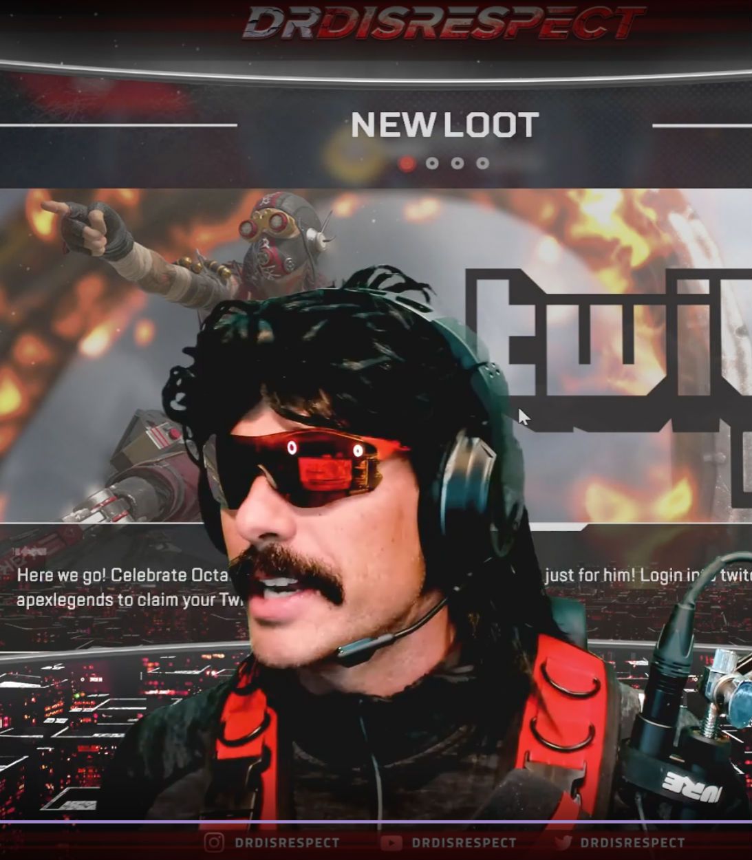 dr disrespect twitch vertical
