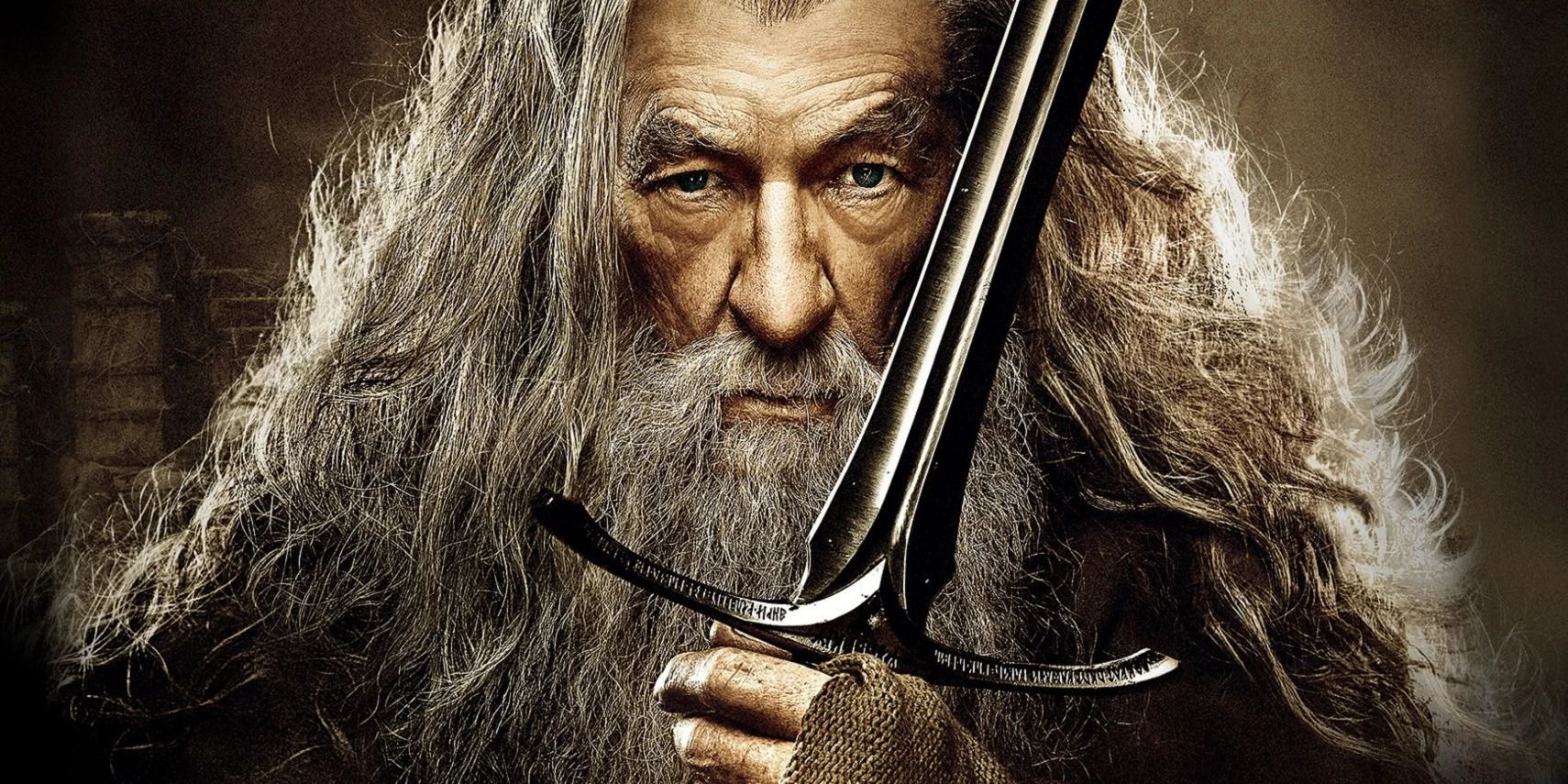 Gandalf with Glamdring