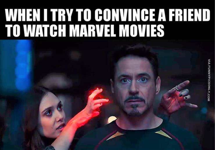 10 Unrestrained MCU Memes Only True Fans Will Get. 14 mcu meme scarlet witch tony stark