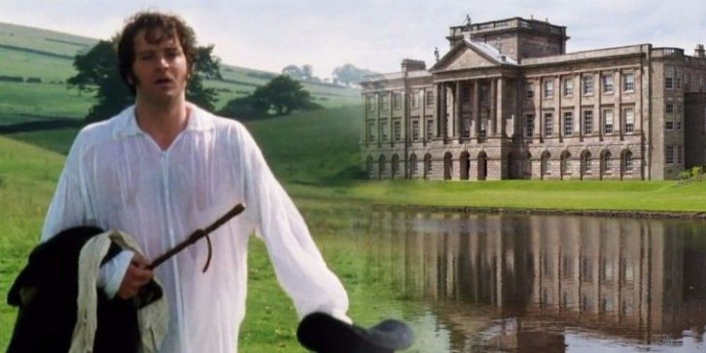 Mr. Darcy's lake scene is famous!