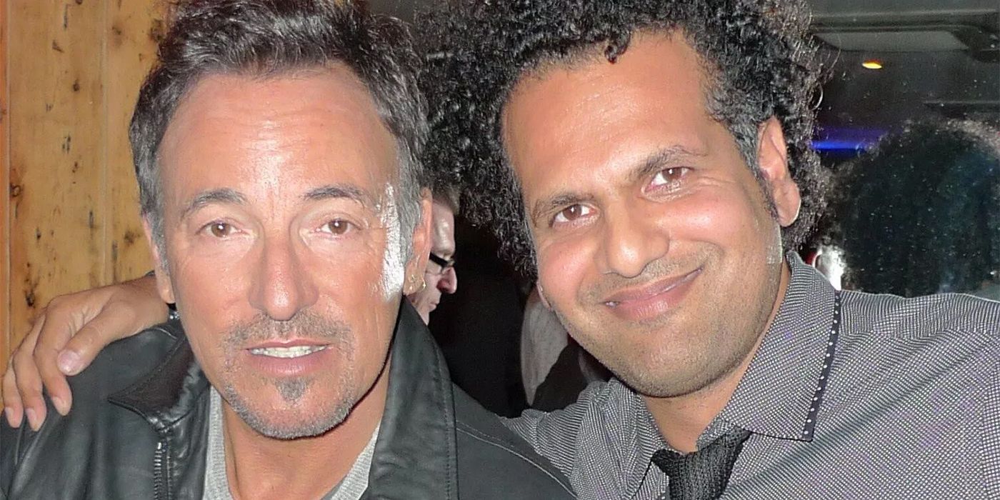 Sarfraz Manzoor and Bruce Springsteen for Blinded by the Light