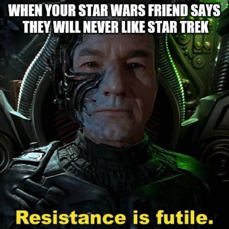 Star Trek 10 Borg Memes That Are Too Funny Screenrant