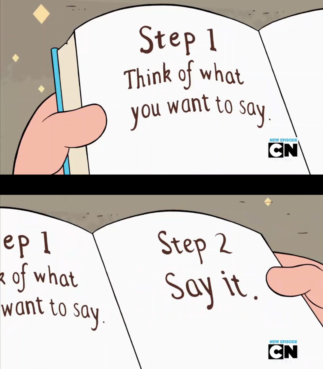 steven universe how to talk to people TLDR vertical