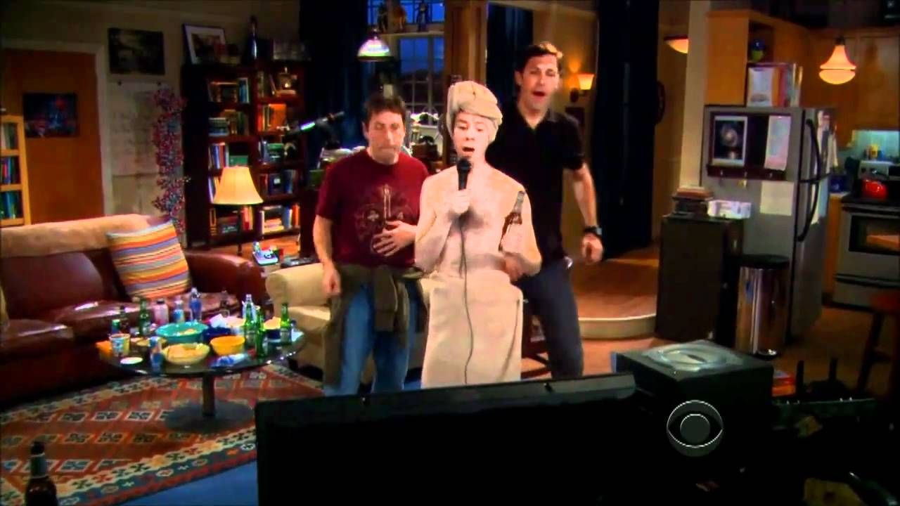 stuart showering at sheldons house bbt