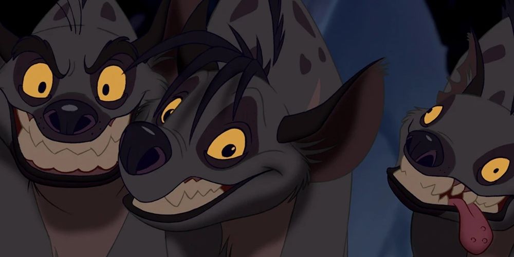 The Hyenas in The Lion King