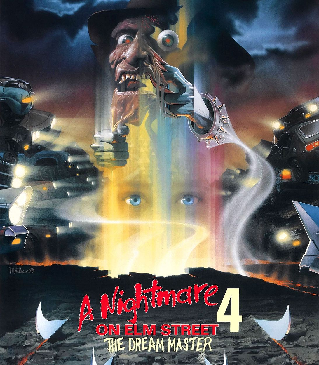 A Nightmare on Elm Street 4 The Dream Master poster vertical