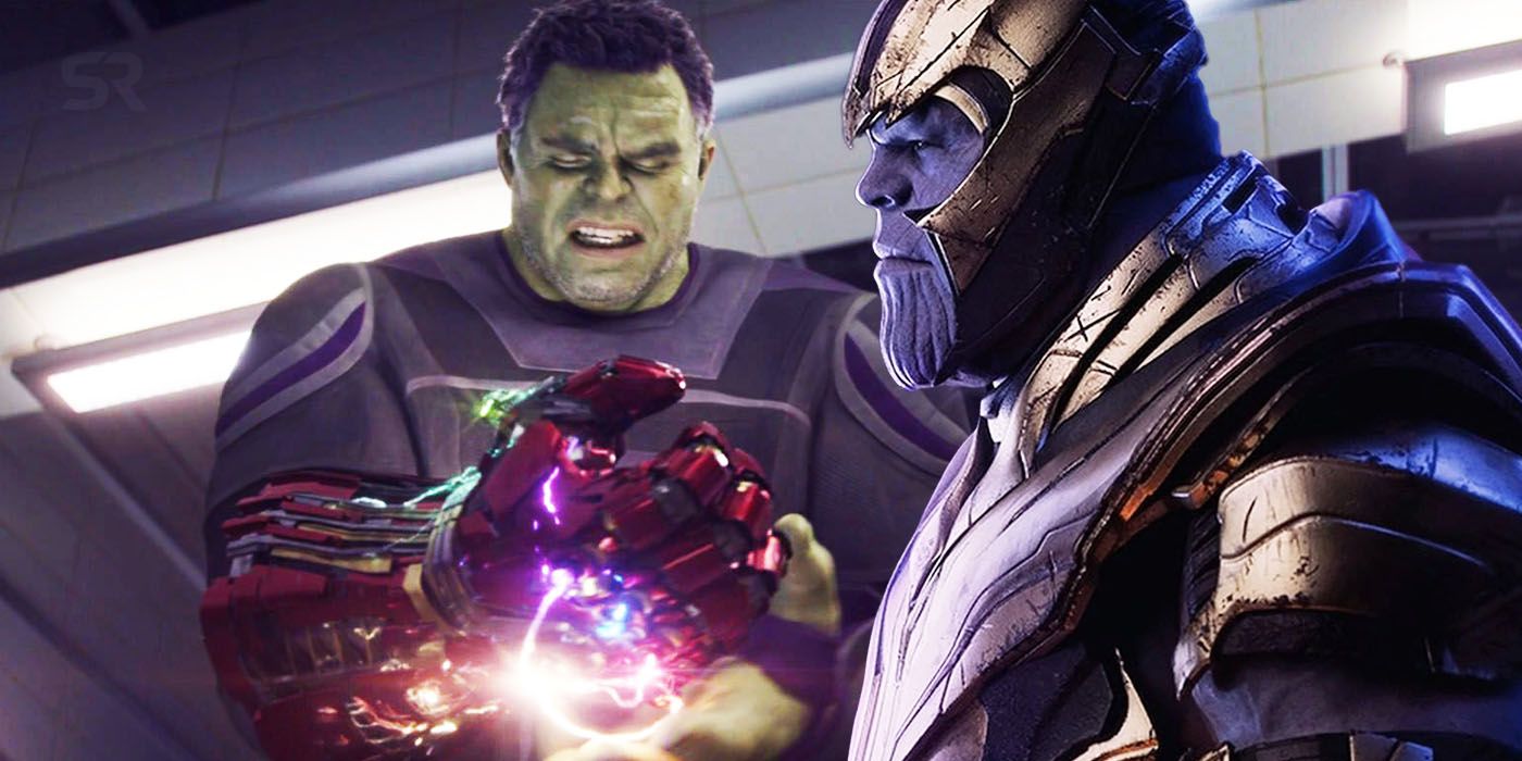 Avengers Endgame Hulk Gauntlet Thanos