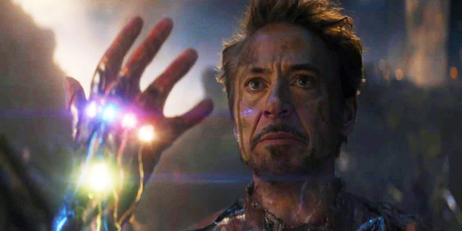 Tony Stark snaps in Avengers Endgame