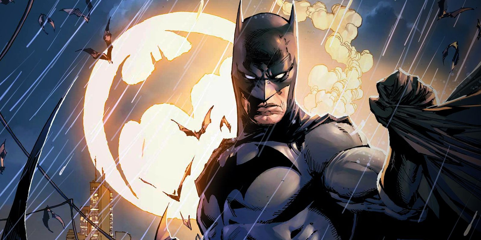 cartoon batman signal