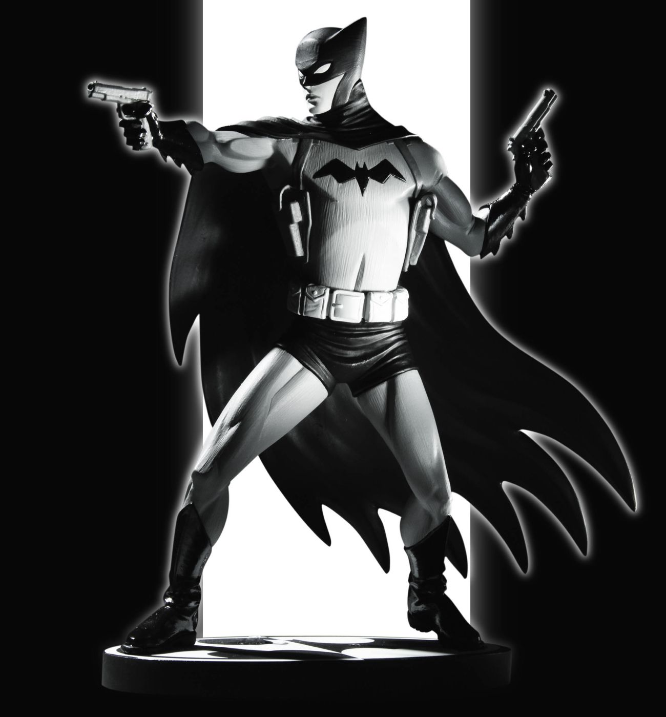 Batman Black and White Cliff Chiang Statue