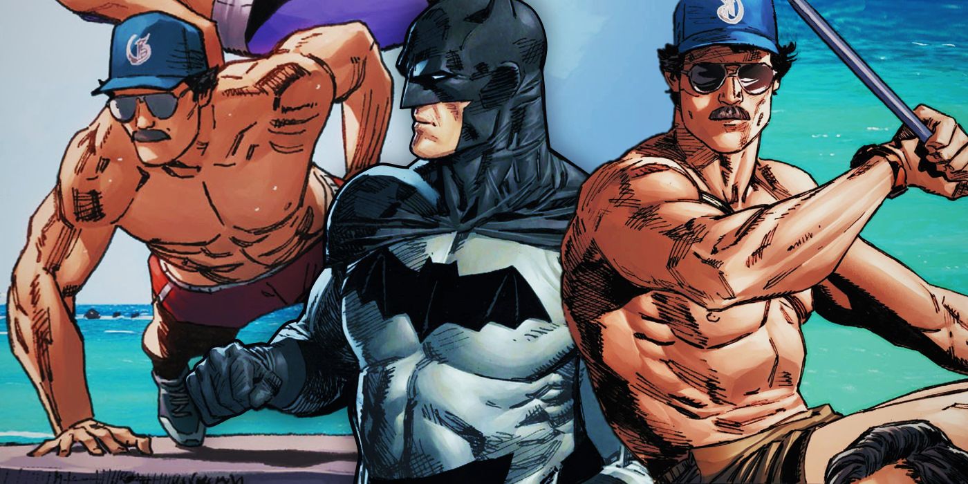 Batman Shirtless Comic Vacation