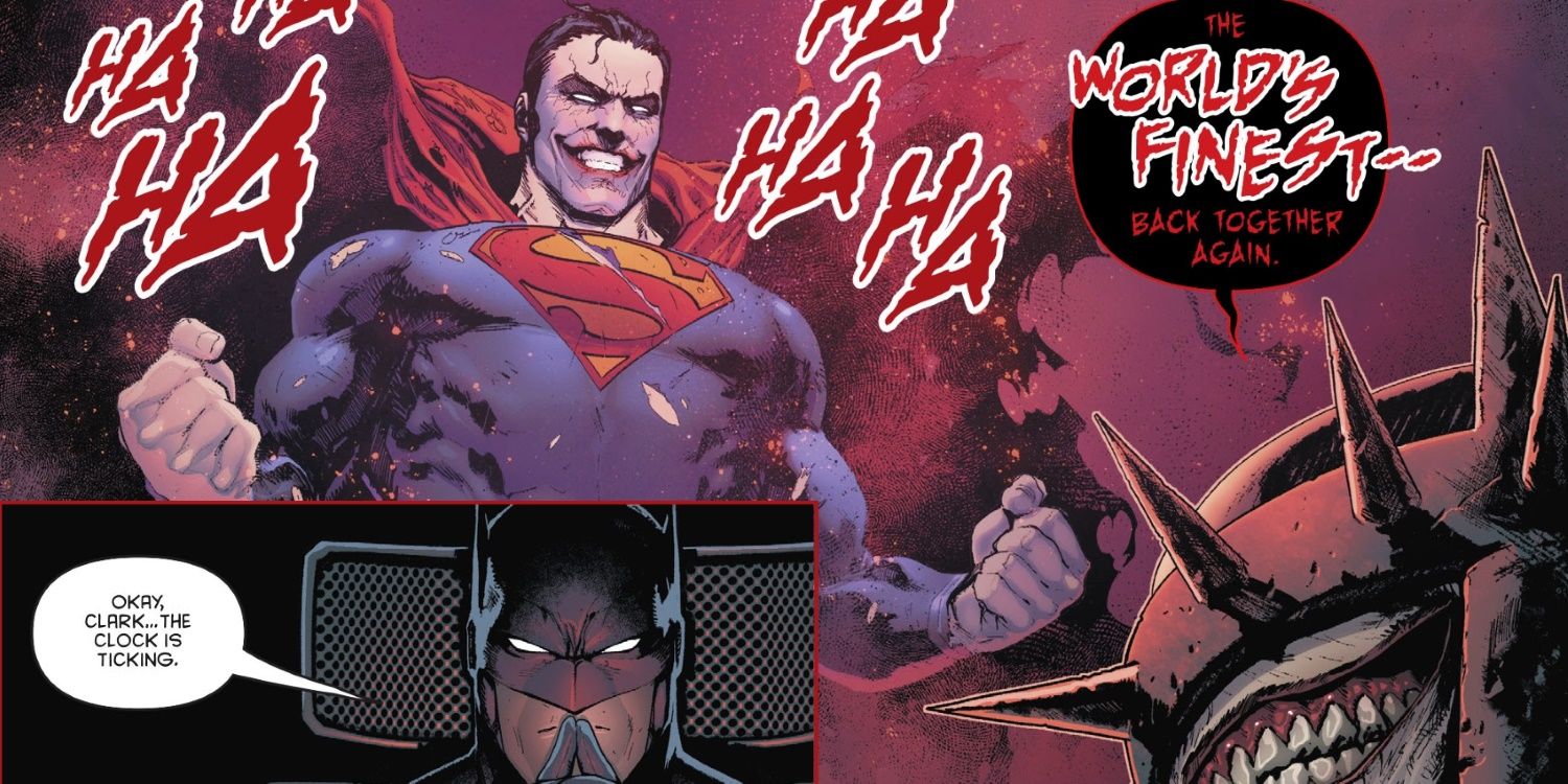Batman Superman Comic Turned Evil Twist
