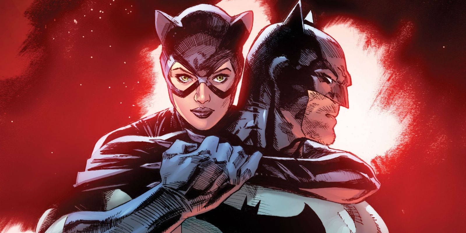 Batman and Catwoman Comic Cover