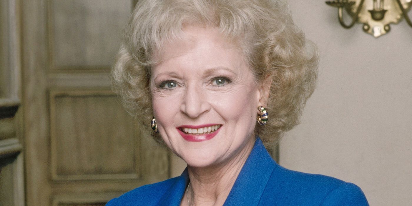 Betty White as Rose Nylund in the Golden Girls