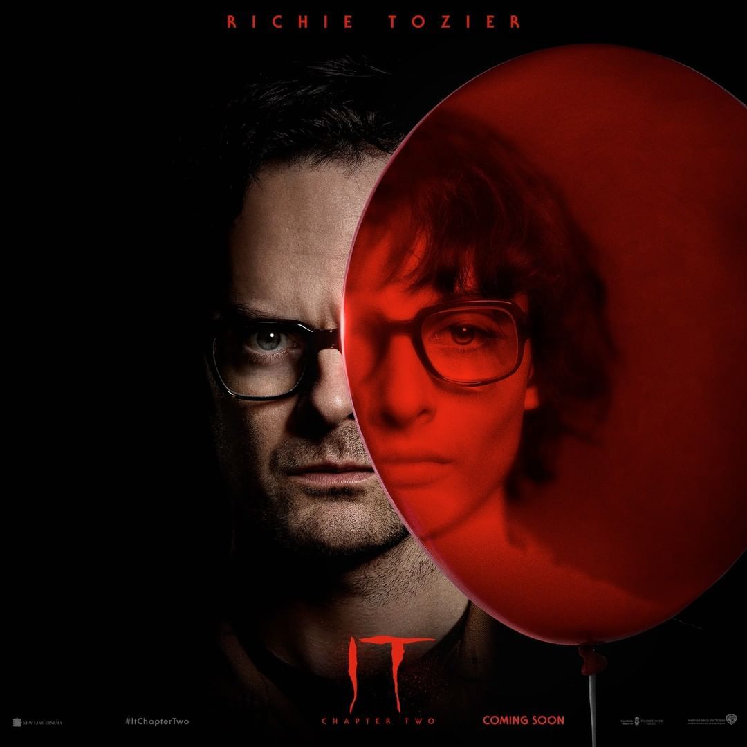 Bill Hader as Richie Tozier IT Chapter Two Character Poster