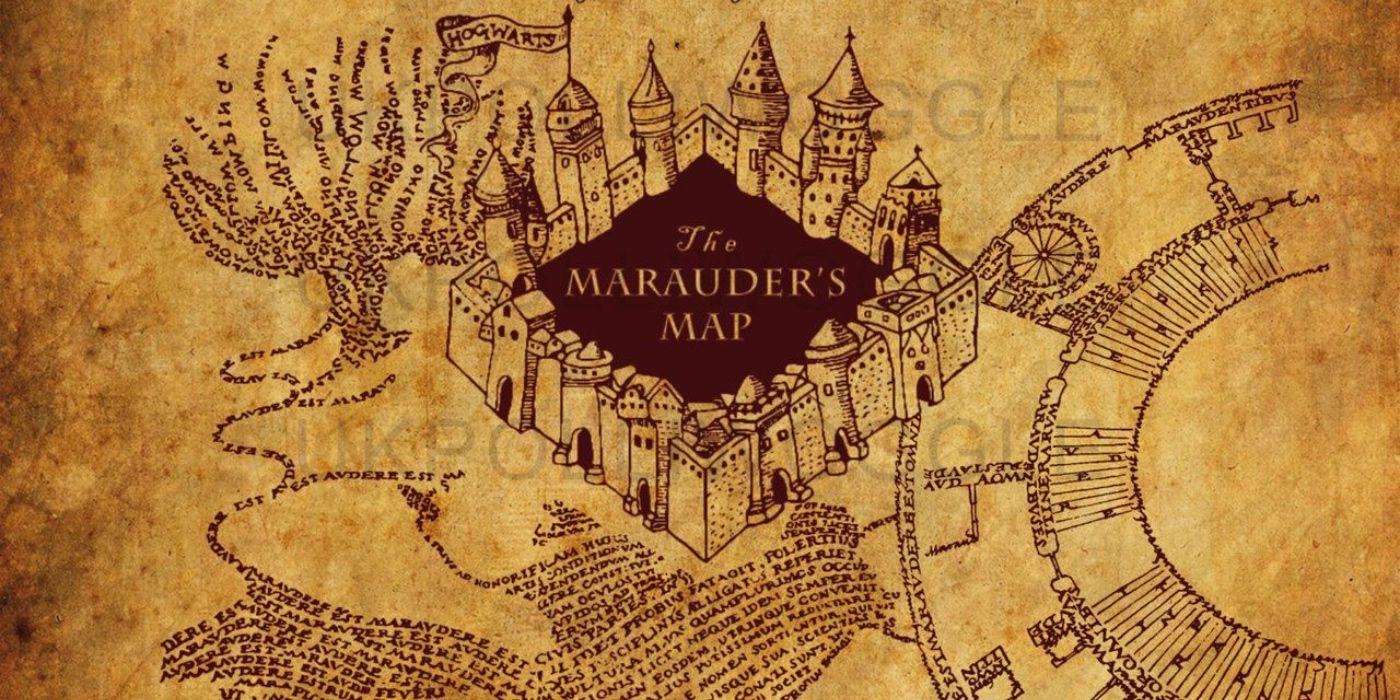 The Marauder's Map from Harry Potter