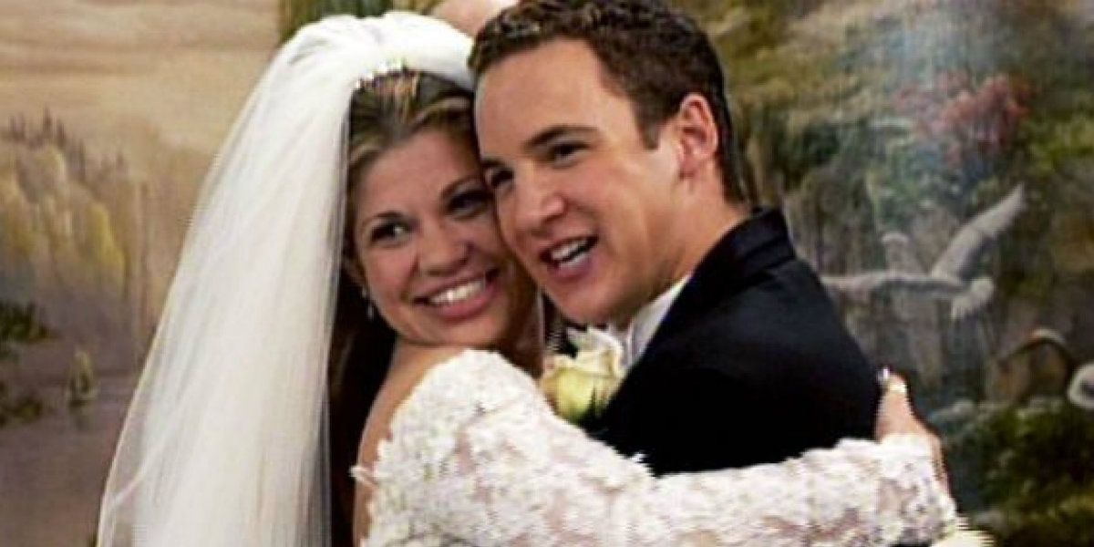 Cory and Topanga's wedding in Boy Meets World