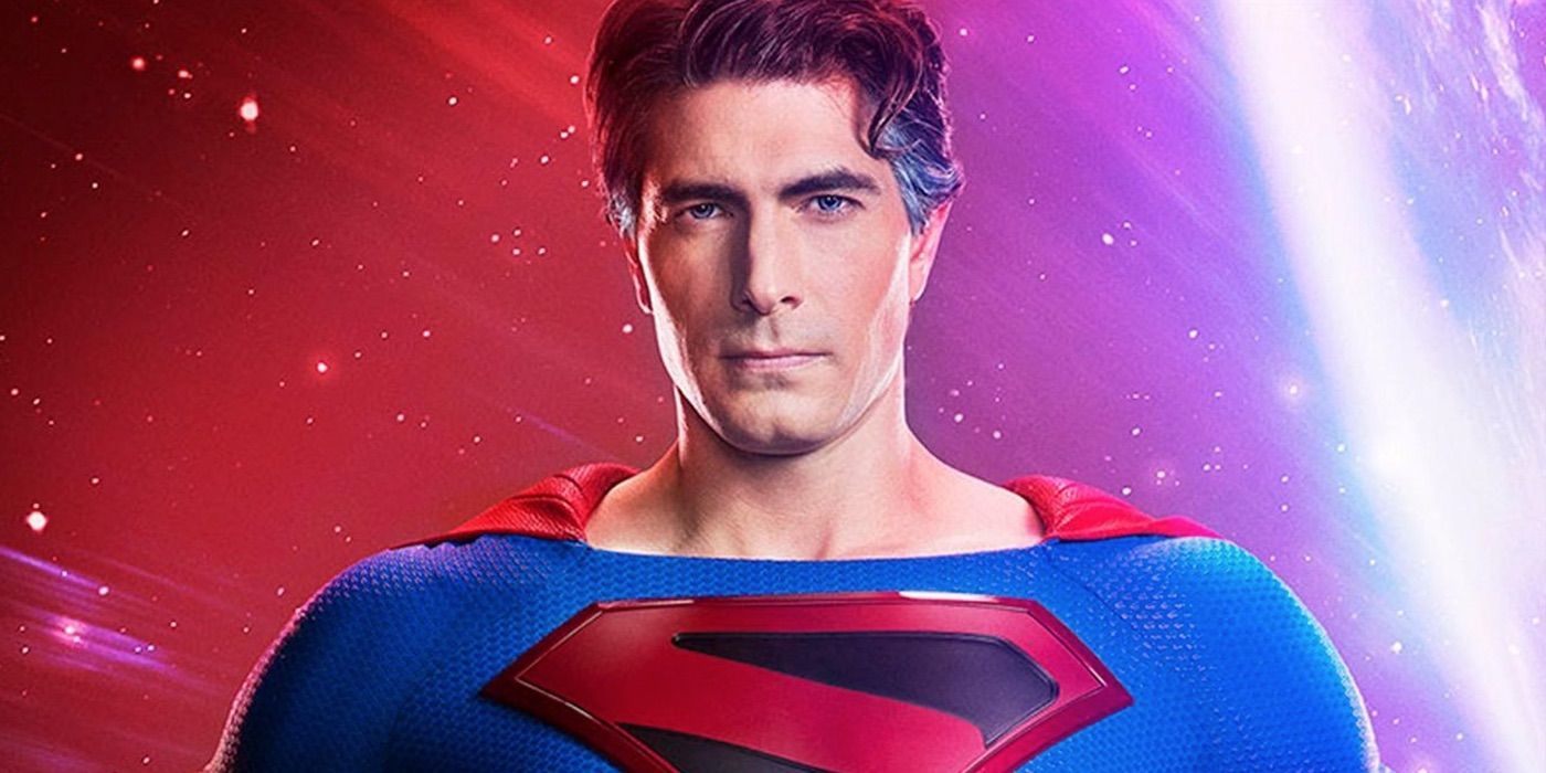 Brandon Routh as Superman in The CW's Crisis On Infinite Earths Arrowverse crossover event