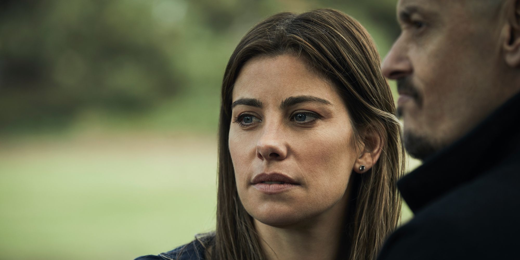 Brooke Satchwell and Scott Ryan in Mr. Inbetween Season 2 FX