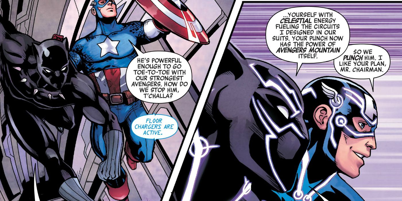 Captain America Black Panther