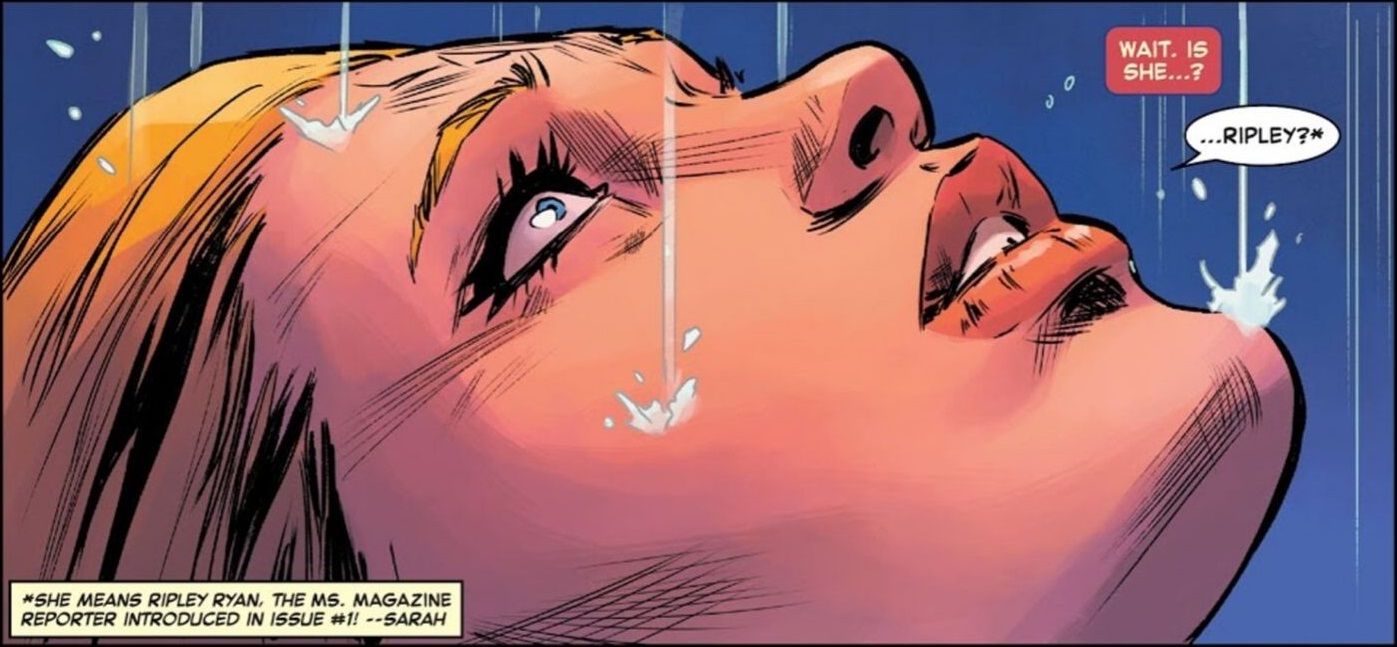 Star&rsquo;s identity revealed Captain Marvel