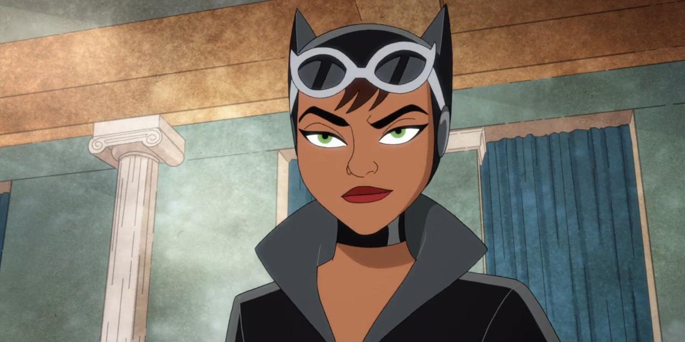 Catwoman in the Harley Quinn cartoon.
