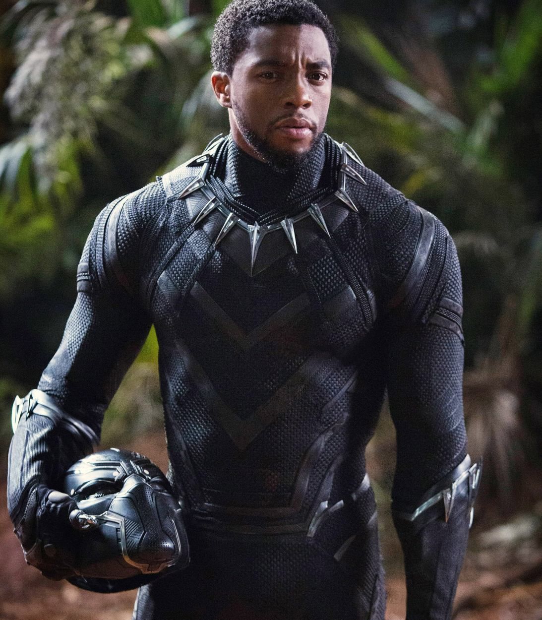 Chadwick Boseman as Black Panther vertical