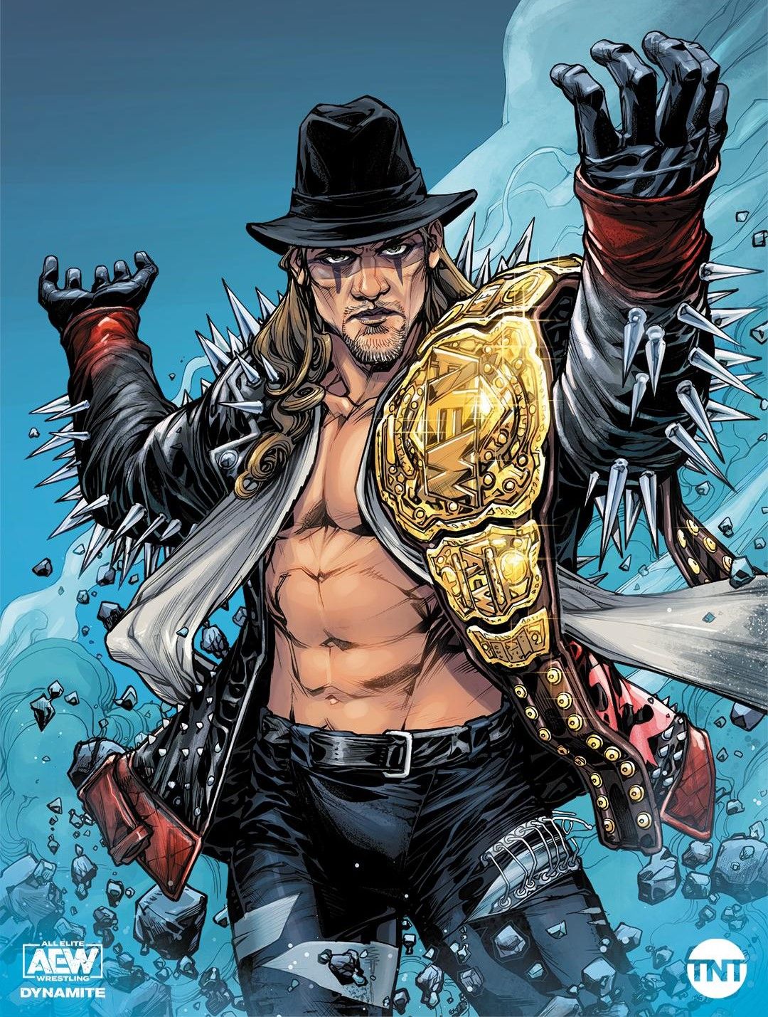 Chris Jericho AEW DC Comic Art