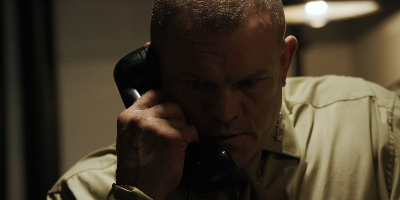Chuck Liddell on the phone in D Day