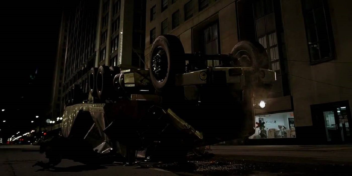 Dark Knight Truck Flip real effect