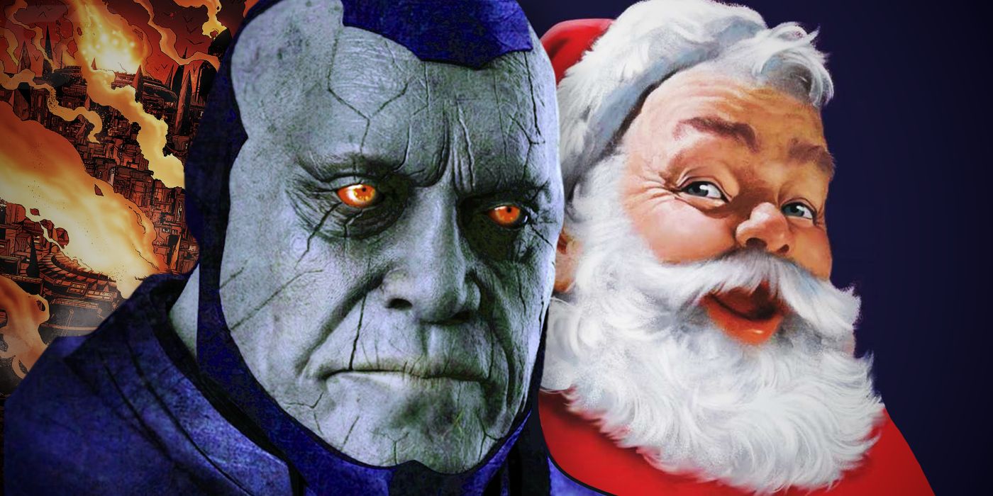 Darkseid and Santa Claus