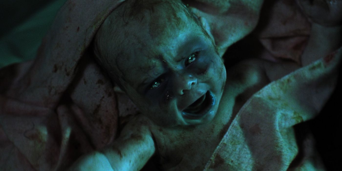 Dawn of the Dead remake 2004 zombie baby
