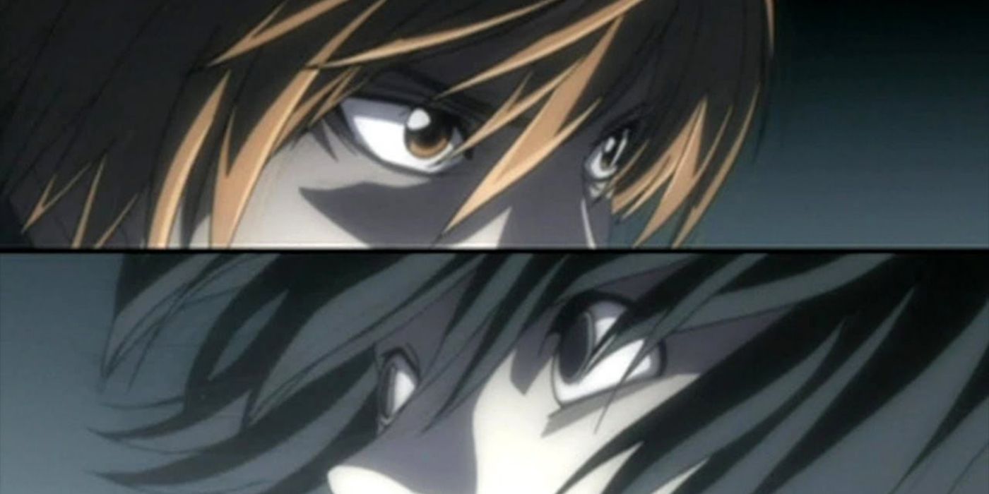 Light and L as opposites from Death Note