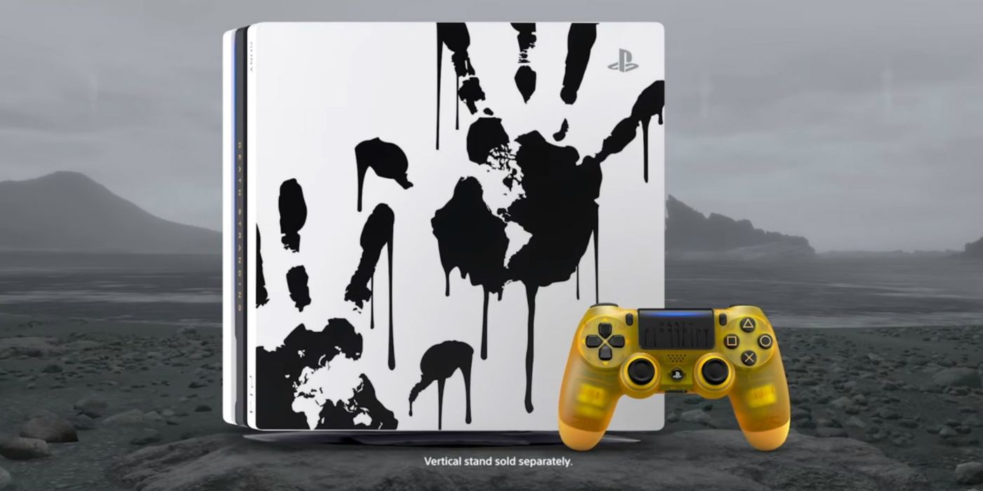 Sony ps4 pro 1 tb death stranding limited hot sale edition