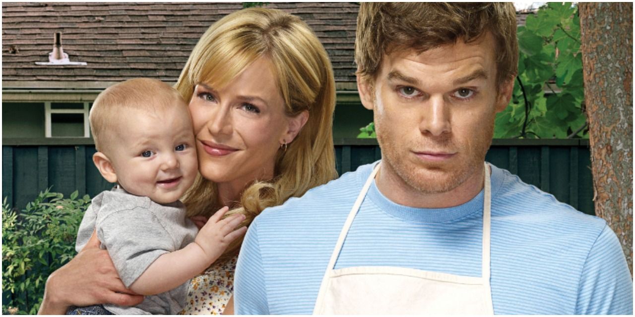 Dexter and Rita with Baby