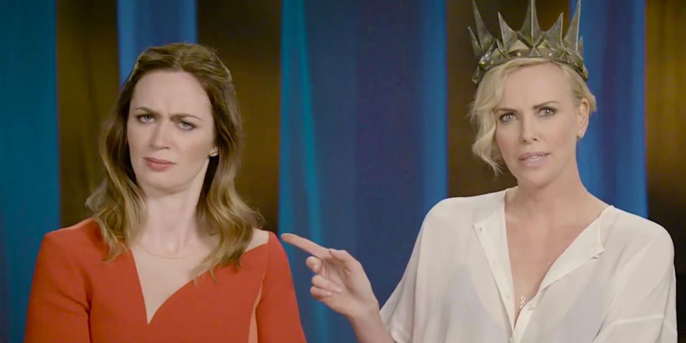Emily Blunt Charlize Theron
